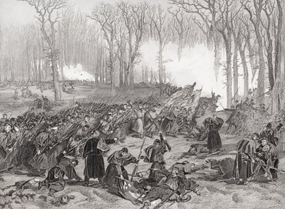 The Battle of Mill Creek, Kentucky by Alonzo Chappel